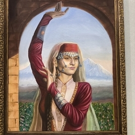 Автопортрет "На рассвете"