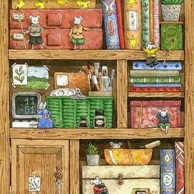 Мышки на полке