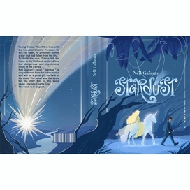 Иллюстрация на обложку книги «Звёздная пыль»