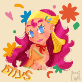 Летняя девушка