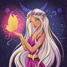 Беловолосая фея