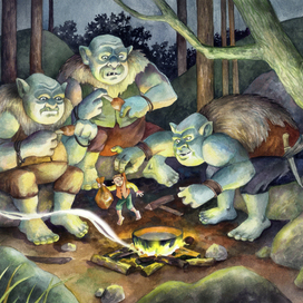  Хоббит. Поймали воришку.