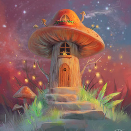 Грибное домодерево