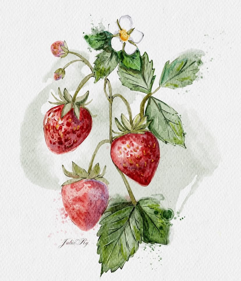 Иллюстрация в технике «digital-акварель»