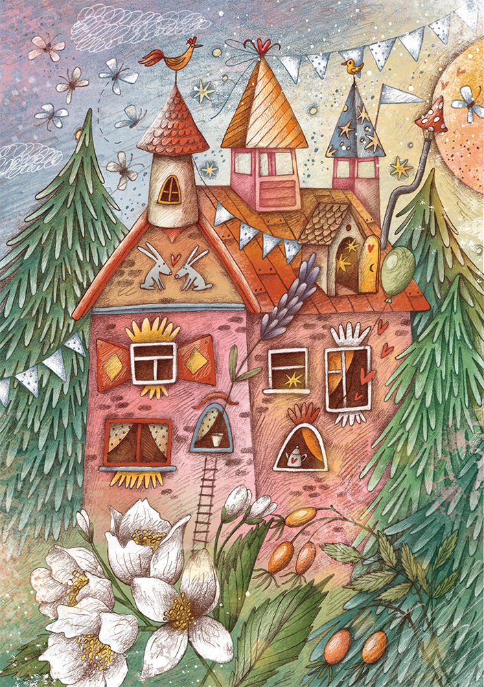 Иллюстрация к книге "Мика. Секрет восьмого гнома"