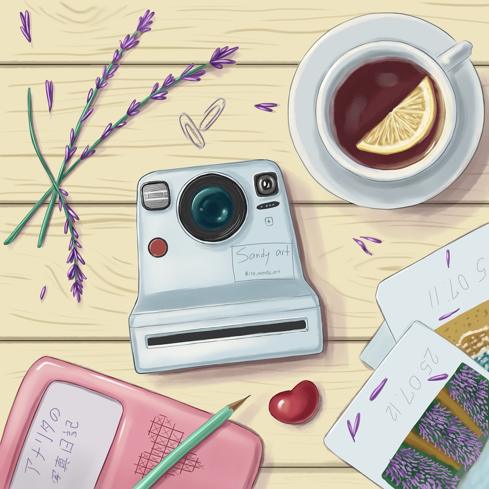 Лайфстайл-иллюстрация "Где пахнет лавандой"