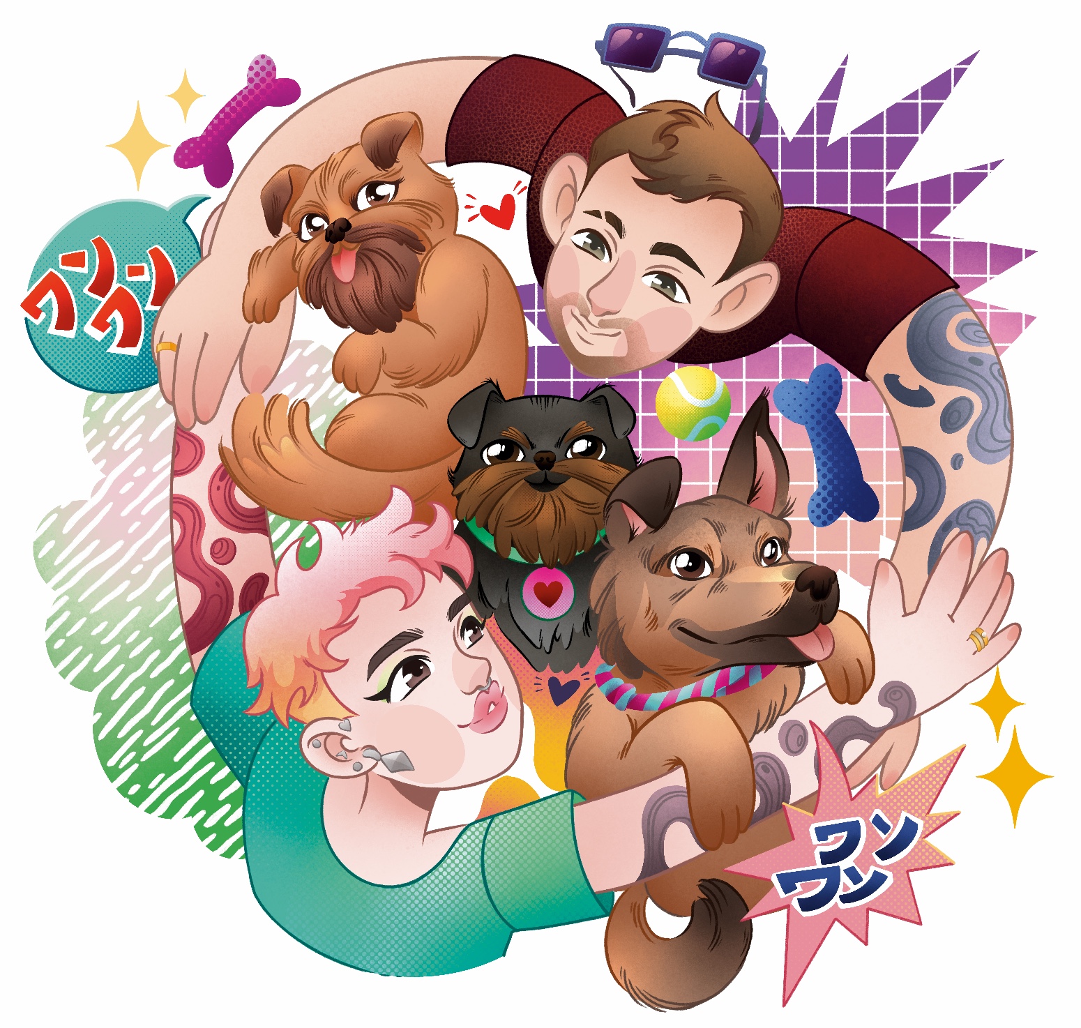 Принт семейный