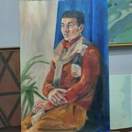 Работа маслом