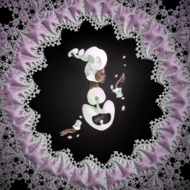 Концепт арт персонажа для купольного шоу 360