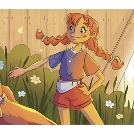 Иллюстрация на разворот для книги "Звездные путешествия"