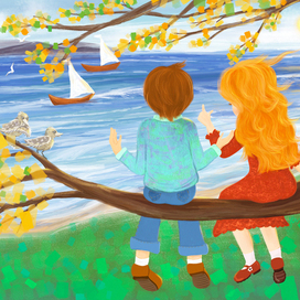 Мечтатели у самого синего моря