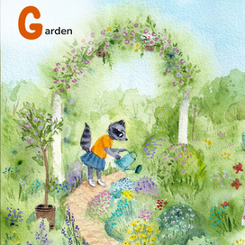 Иллюстрация в Азбуку. G и H 