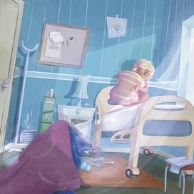 Тестовая иллюстрация для книжного проекта Медята