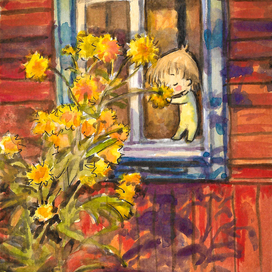 золотые шары