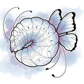 Эскиз "Червь" 