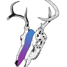 Эскиз "Олень" 