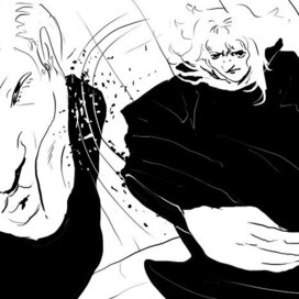 Пощëчина Малфою, "Гарри Поттер и Узник Азкабана"