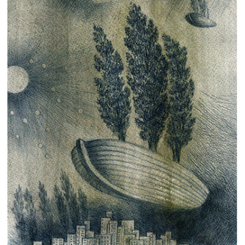 Иллюстрация к книге "Город, которого нет"