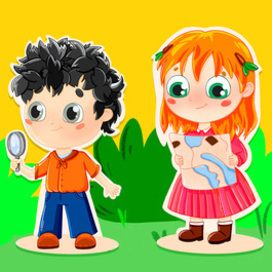 Персонажи для детской настольной игры - бродилки