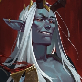 World of Warcraft Denathrius fanart