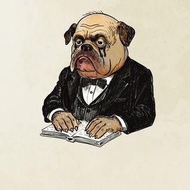 Усталый бульдог. 