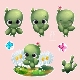 Малышка опунция