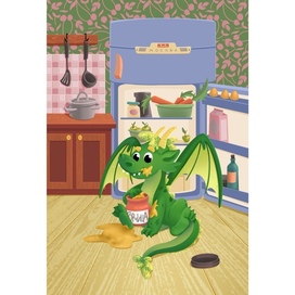 Дракончик и лакомство