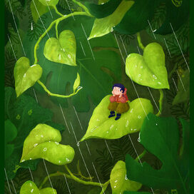 Постер Летний дождь