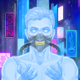 Cyberpunk ghost