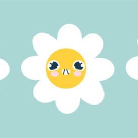 Ромашки смайлики
