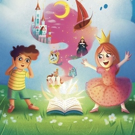 Обложка детской настольной игры "KU-KU-RUZIYA волшебные сказки том 2"