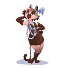 Что-то на кошачьем.