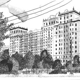 Здание преподавателей МГУ, Москва