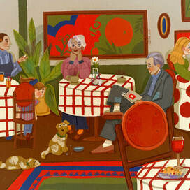 посиделки в кофейне!