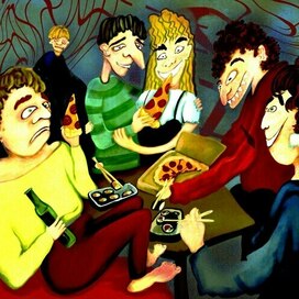 Посиделки с друзьями 