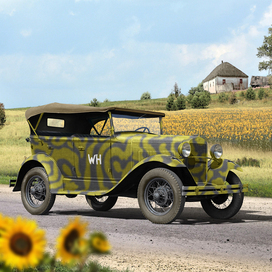 GAZ-A WH (german service)