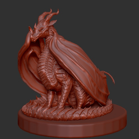 3D дракон (2 версия)