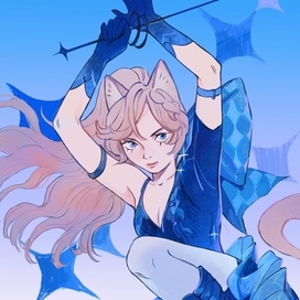 Кошка в прыжке✨