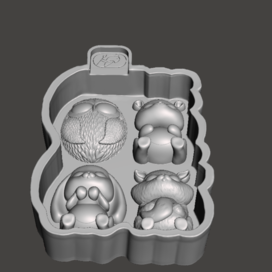 Опалубка для силиконового молда 