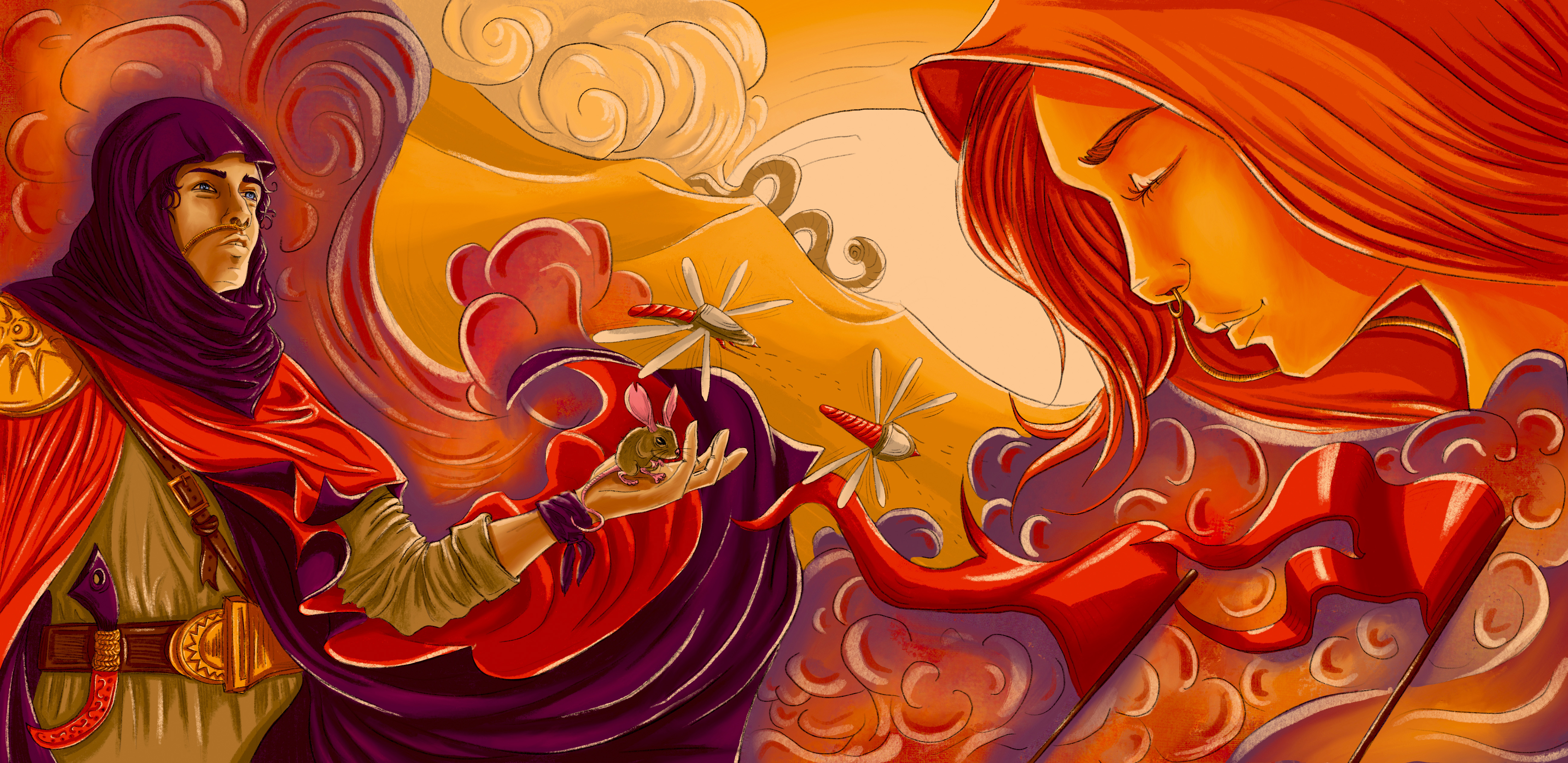 иллюстрация к книге Дюна