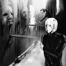 Иллюстрация из комикса/руманги ОБРЕЧЕННЫЙ БЫТЬ СОБОЙ