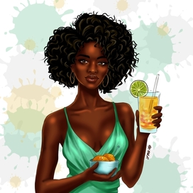 Знойная красотка