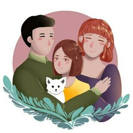 Четвёртая иллюстрация на тему "Что такое любовь?"