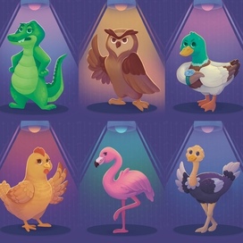 Карточки для детской настольной игры 