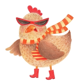 Курочка-модница 