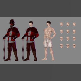 Спрайт персонажа для игры