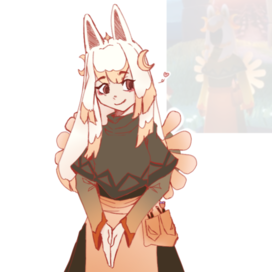 Простенькая, но милая почеркушка на ночь 