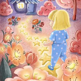 Медитативная карточка для детей