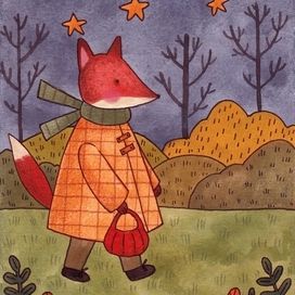 осенняя иллюстрация 