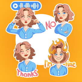 Стикерпак для ретушёра